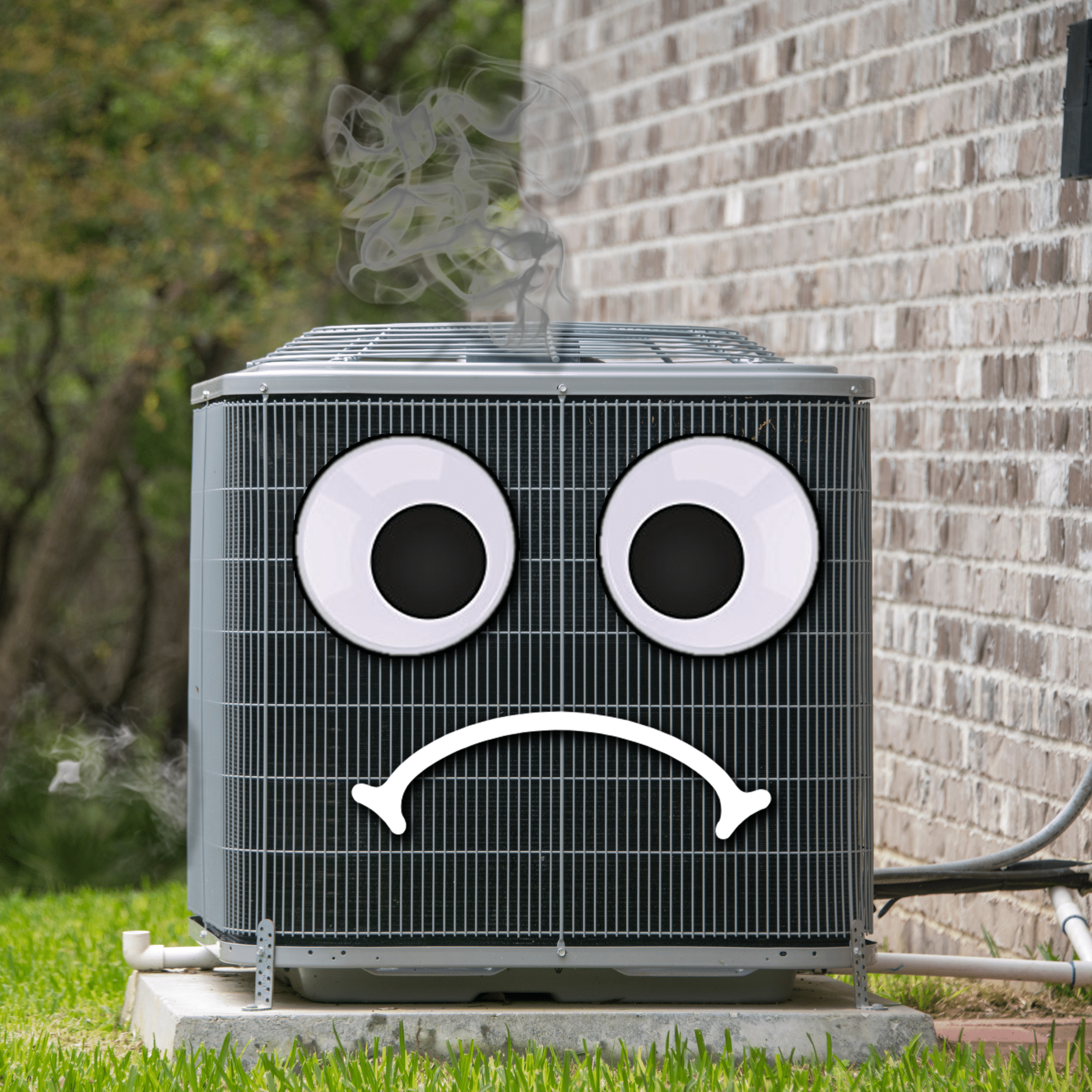 Frowning Air Conditioner.